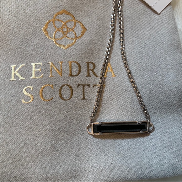 Kendra Scott Stan Bracelet- NWT - Black & Silver - Picture 4 of 10